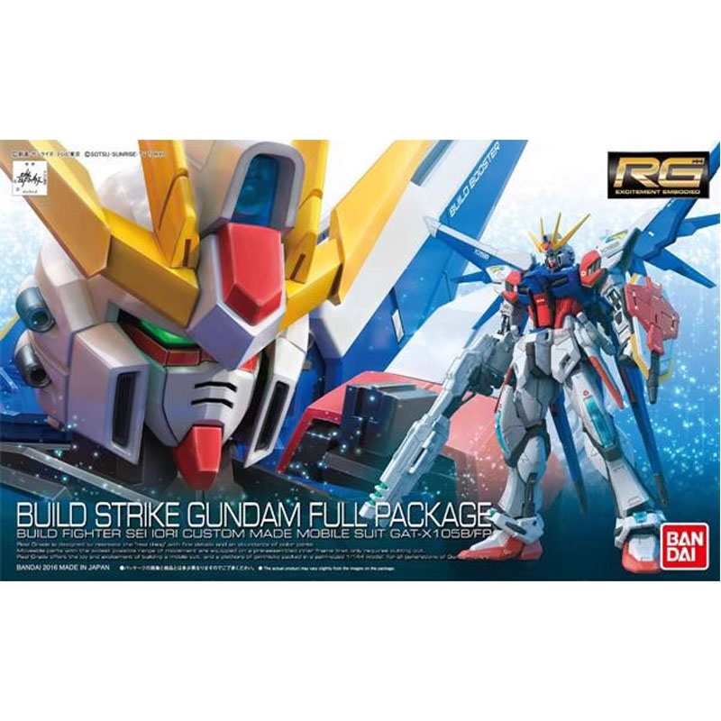 Bandai Model Gundam Rg - Bandai Original RG 1/144 Anime BUILD