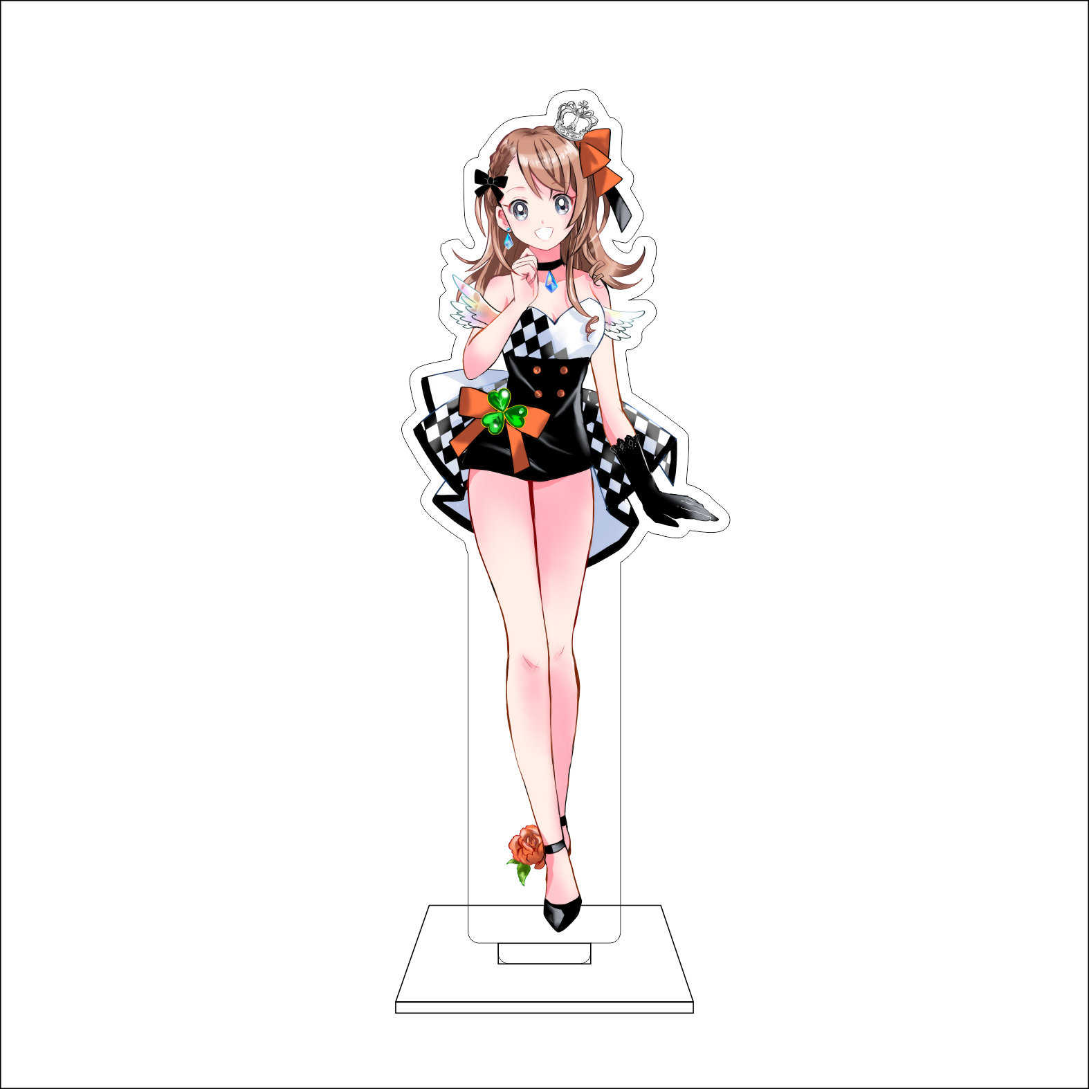 Anime de 16 cm ‌ Figura Acríli - Figma Stand Set reseña y precio