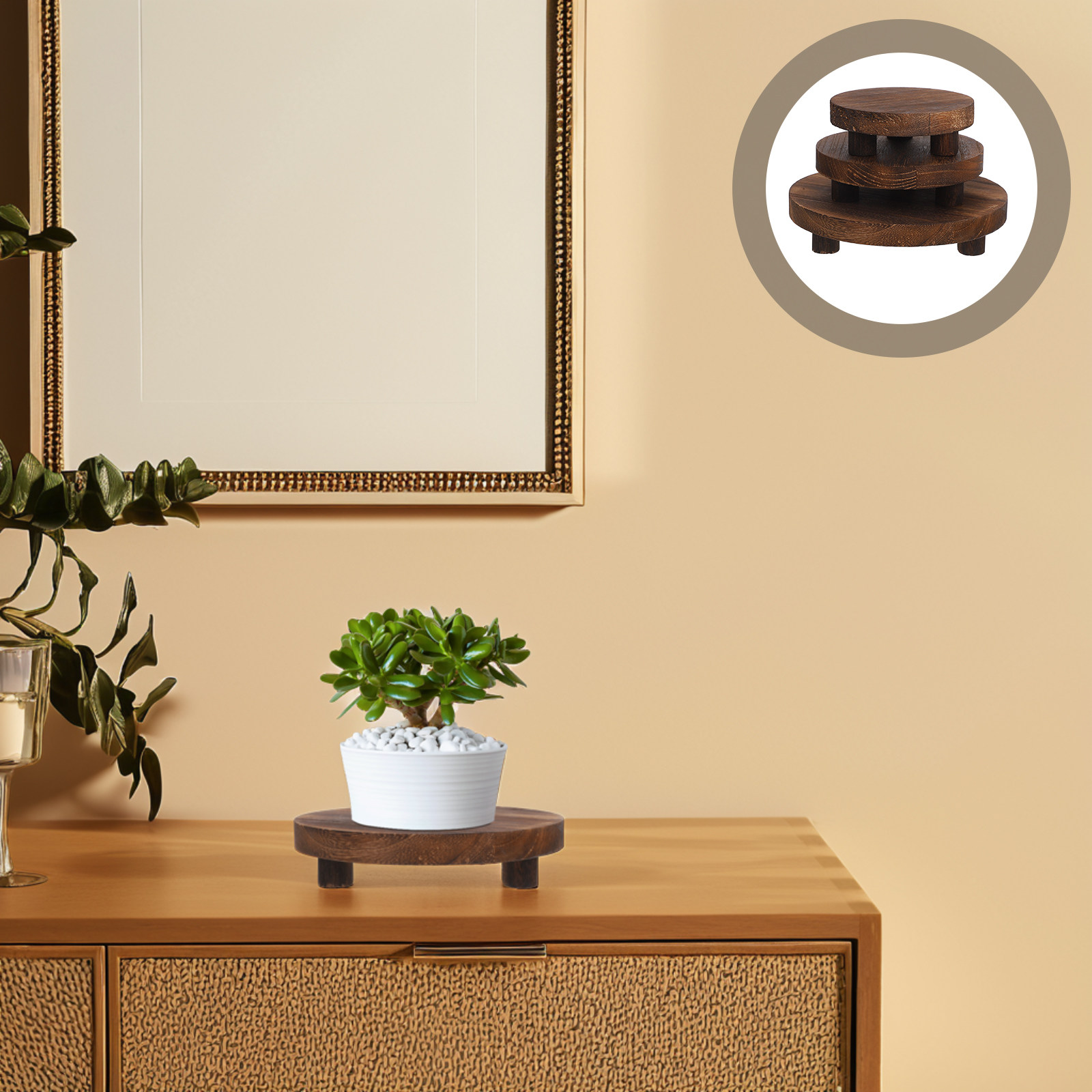Juego de 3 Soportes de Madera  - Display Risers Set reseña y precio